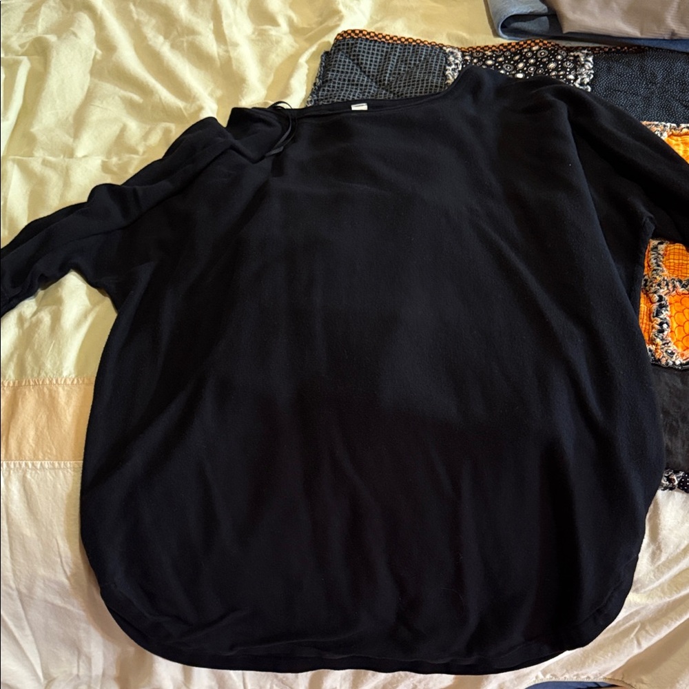 Lululemon Athletica Classic Black Cotton Tee